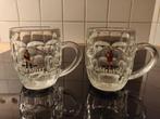Set van 2 glazen Gildenbier Diest, Verzamelen, Glas en Drinkglazen, Ophalen, Gebruikt, Bierglas