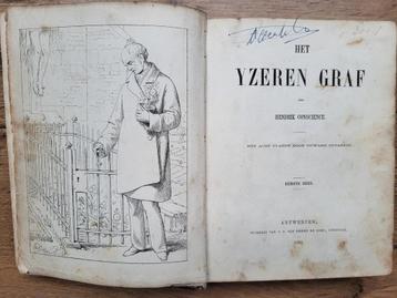 Hendrik Conscience - Het ijzeren graf - 1ste druk - 1860 beschikbaar voor biedingen