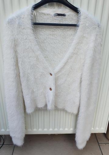 Witte gilet/jasje/vest van Zara maat S beschikbaar voor biedingen