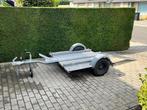 motor aanhangwagen met oprijplaat, Auto diversen, Aanhangers en Bagagewagens, Ophalen, Zo goed als nieuw