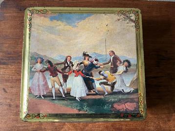 Vintage Oude blikken doos - Demaret beschikbaar voor biedingen