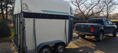Van pour Chevaux, Dieren en Toebehoren, Paarden en Pony's | Trailers en Aanhangwagens, Gebruikt, 2-paards trailer, Overige materialen