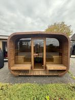 Cube Sauna Standaard – Exclusieve buitensauna, Ophalen of Verzenden, Nieuw, Fins of Traditioneel, Complete sauna