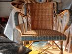 2 rieten stoelen, Huis en Inrichting, Ophalen, Zo goed als nieuw, Riet of Rotan, Twee