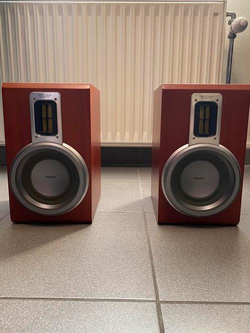 Philips MCD 708 luidsprekers, Audio, Tv en Foto, Luidsprekerboxen, Zo goed als nieuw, 60 tot 120 watt, Philips, Ophalen