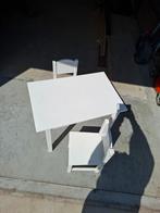 Kinder tafel en 2 stoeltjes, Kinderen en Baby's, Kinderkamer | Tafels en Stoelen, Ophalen, Zo goed als nieuw