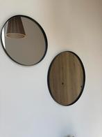 2 ronde spiegels 40&60cm, Huis en Inrichting, Woonaccessoires | Spiegels, Ophalen, Zo goed als nieuw