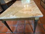 Salontafel marmer/onyx, Huis en Inrichting, Tafels | Salontafels, Ophalen, Gebruikt
