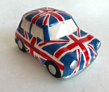 Mini Cooper Union Jack So British spaarpot., Enlèvement ou Envoi, Comme neuf, Voiture, Autres marques