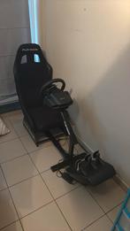 Playseat met g29 logitech met stuur en pedalen, Games en Spelcomputers, Spelcomputers | Sony Consoles | Accessoires, Ophalen, Nieuw