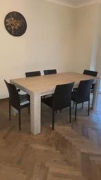 Eetruimte, Huis en Inrichting, Complete eetkamers, 4 tot 6 stoelen, Zo goed als nieuw, Casuel, Ophalen