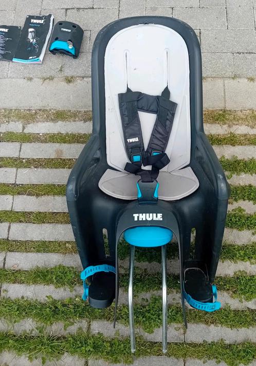 Fietsstoel Thule RideAlong met sleutel & handleiding🚴‍♂️🚲, Fietsen en Brommers, Fietsaccessoires | Fietsstoeltjes, Gebruikt