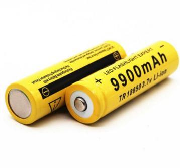 Batterie de sonnette rechargeable 18650 3,7 V 9900 mAh, rech