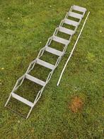 aluminium volledig plooibaar trapladder, Doe-het-zelf en Bouw, Ophalen, Gebruikt
