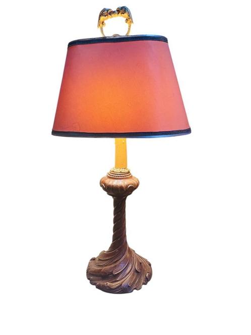 Lampe, Huis en Inrichting, Lampen | Tafellampen, Gebruikt, 50 tot 75 cm, Hout, Ophalen