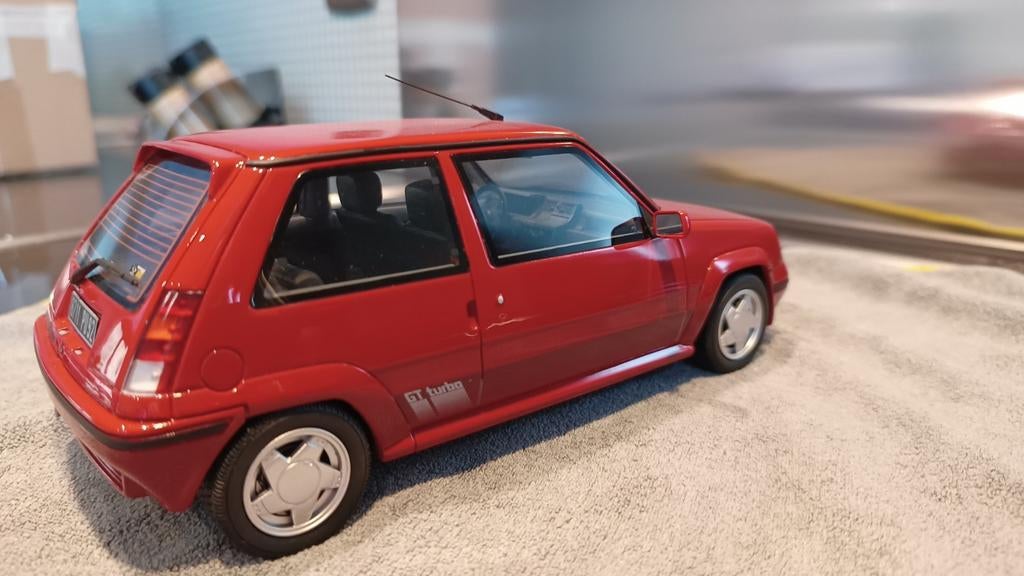 Renault 5 GT turbo 1:18 Otto, Ophalen of Verzenden, Nieuw