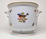Herend Hongarije Rothschild single bird decor cachepot., Ophalen of Verzenden