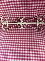 porte-manteau mural en fer forgé de finition blanche antique, Enlèvement ou Envoi