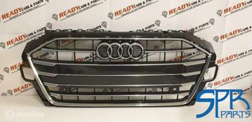 A4 8W FACELIFT S-LINE GRILL Grille 8W0853651DF CHROME ZWART beschikbaar voor biedingen
