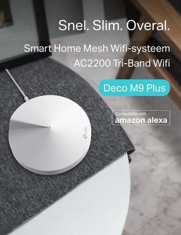 Smart Home Mesh Wi-Fi-Systeem AC2200 Tri-Band W, Enlèvement, Comme neuf