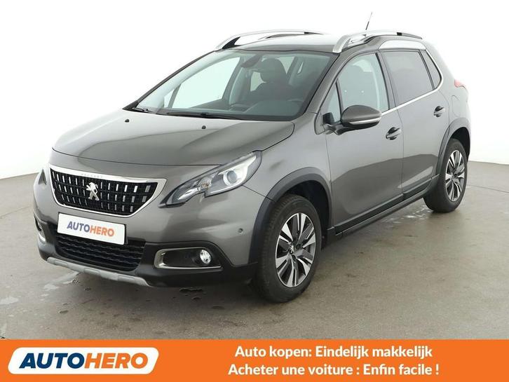 Peugeot 2008 1.2 PureTech Allure (bj 2017, automaat), Auto's, Peugeot, Te koop, ABS, Airbags, Airconditioning, Bluetooth, Boordcomputer