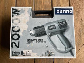 GAMMA heteluchtpistool 2000W beschikbaar voor biedingen