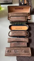 Mondharmonica’s set 16 stuks waaronder 6 Hohner, Muziek en Instrumenten, Blaasinstrumenten | Mondharmonica's, Ophalen of Verzenden
