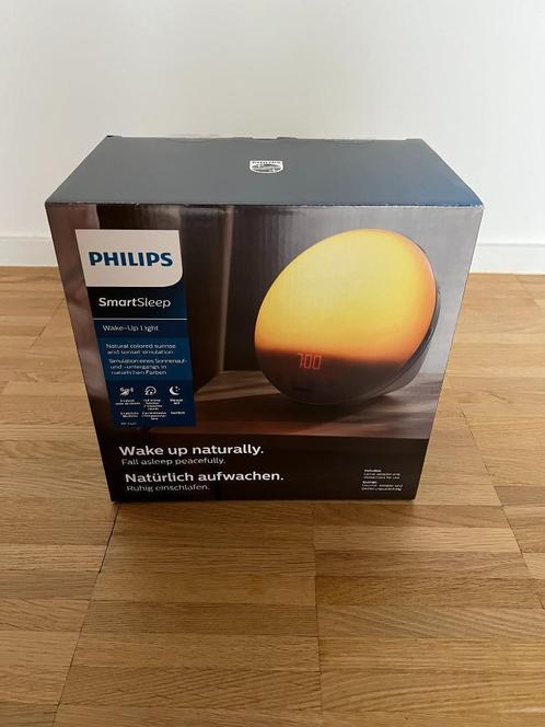 Philips Wake-up light (HF3521/01) Wit, Electroménager, Réveils, Neuf, Digital, Enlèvement ou Envoi