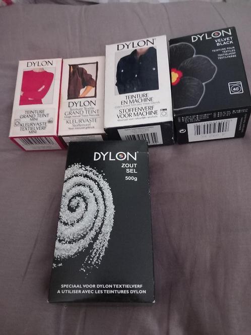 Dylon Kledingverf + Dylon Zoutpakket, Hobby en Vrije tijd, Stoffen en Lappen, Nieuw, Katoen, Overige kleuren, Ophalen