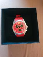 Montre rodania daiable rouge, Handtassen en Accessoires, Horloges | Kinderen, Ophalen of Verzenden, Zo goed als nieuw, Rood