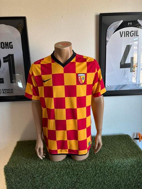 RCL Lens thuisshirt 2008-2009, Sport en Fitness, Voetbal, Zo goed als nieuw, Shirt, Maat XL, Verzenden