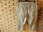 (41)- pantacourt femme t.48 kaki - M&Smode -, M&Smode, Maat 46/48 (XL) of groter, Ophalen of Verzenden, Zo goed als nieuw