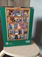 Heye puzzel 1500 Books, Comme neuf, 500 à 1500 pièces, Puzzle, Enlèvement ou Envoi