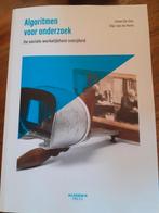 Algoritmen voor onderzoek, Ophalen of Verzenden, Zo goed als nieuw, Johan De Clus; Stijn Van de Perre