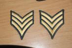 US paar graden „Sergeant”, Verzenden, Landmacht, Embleem of Badge