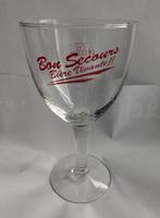 Verre à bière Bon Secours, bière vivante!! 25 Cl, Verzamelen, Glas en Drinkglazen, Ophalen of Verzenden, Zo goed als nieuw, Bierglas