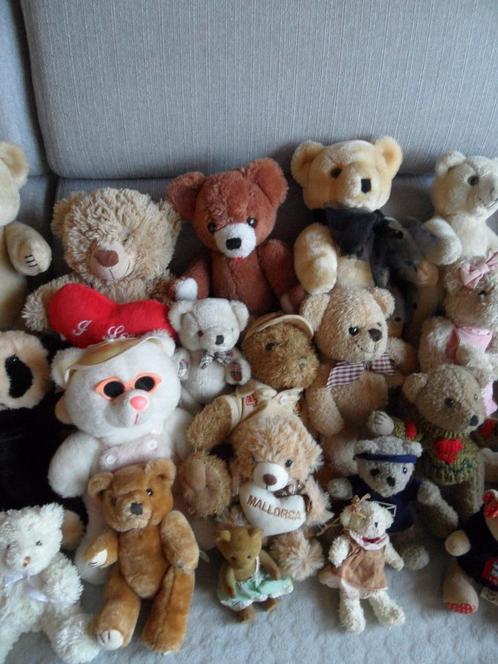 50 Pluche teddy's (rommelmarkt), Diversen, Rommelmarktspullen, Gebruikt, Ophalen of Verzenden
