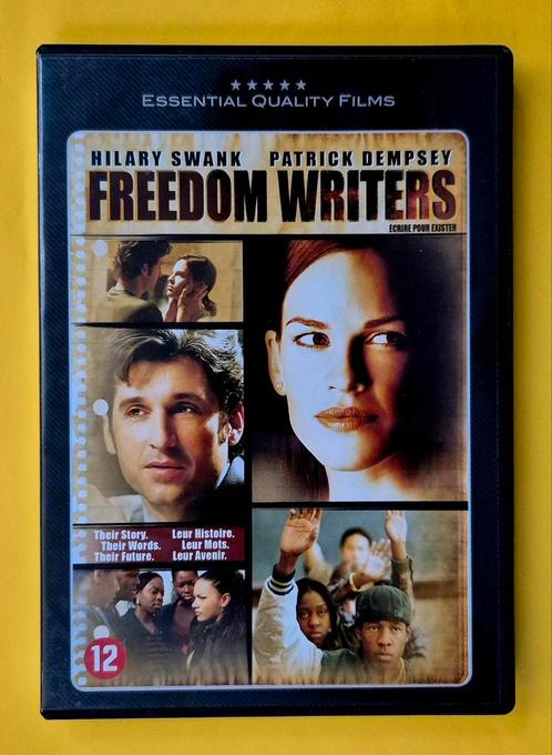 DVD du film Freedom Writers - Hilary Swank  V2, Cd's en Dvd's, Dvd's | Drama, Zo goed als nieuw, Drama, Vanaf 12 jaar