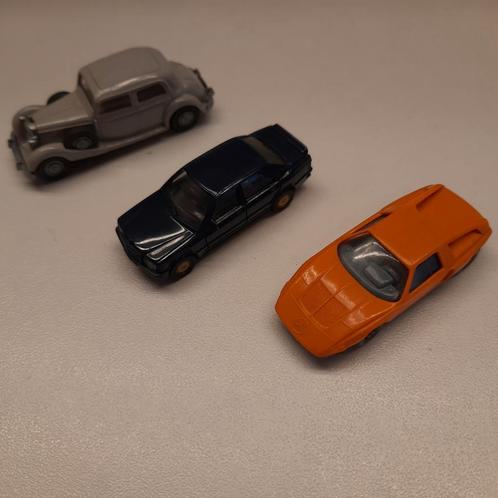 3 MERCEDES BENZ Duitse HO-schaal VINTAGE AUTO´S. ZGAN., Hobby en Vrije tijd, Modelauto's | 1:87, Zo goed als nieuw, Auto, Herpa