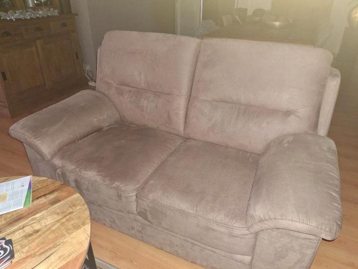 Salon 2 en 3-zit, Huis en Inrichting, Zetels | Complete zithoeken, Zo goed als nieuw, Stof, Ophalen