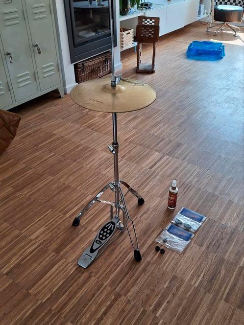 Pearl - Hi Hat - 14'' - Stand + Bottom & Top Cymbals, Muziek en Instrumenten, Drumstellen en Slagwerk, Gebruikt, Pearl, Ophalen