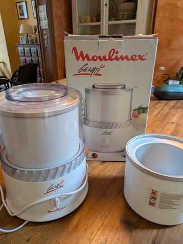 Sorbetière Moulinex gelati, Enlèvement, Utilisé, Élément de refroidissement