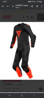 Dainese leren jumpsuit + Dainese-laarzen, Motoren, Dainese, Nieuw zonder kaartje, Heren, Combipak