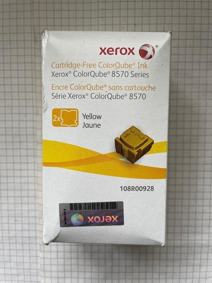 Cartouche d’encre solide neuve Xerox ColorQube 8570 Jaune, Informatique & Logiciels, Fournitures d'imprimante, Neuf, Cartridge