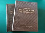 histoire de la guerre des nations unies 2 tomes 1947 N11774, Comme neuf, Général, Enlèvement ou Envoi, Deuxième Guerre mondiale