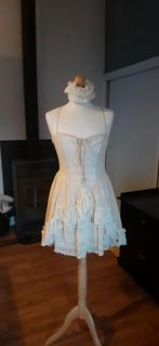 Jurk, Maat 38/40 (M), Dark in love, Beige, Ophalen of Verzenden