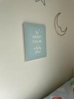Lichtblauw kader als decoratie in babykamer, Kinderen en Baby's, Ophalen, Zo goed als nieuw