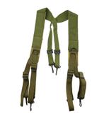 Versterkte M-1936 suspenders US WW2 1944, Verzamelen, Verzenden, Landmacht, Overige typen