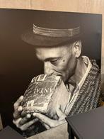 Zwart-wit canvas., Antiek en Kunst, Kunst | Tekeningen en Fotografie, Ophalen