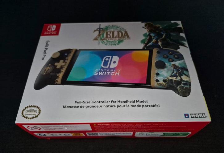 Zelda officiële Nintendo Switch-controller, Games en Spelcomputers, Spelcomputers | Nintendo Consoles | Accessoires, Nieuw, Switch
